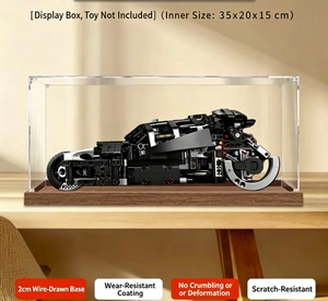 Vitrina Acrílica para <span class=keywords><strong>LEGO</strong></span> Technic 42239 Batmobile <span class=keywords><strong>Tumbler</strong></span>, Caja Antipolvo para Coleccionables de Modelos de Autos (NO Incluye el Modelo) - Product Image 3