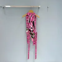 Ensemble jupe deux pièces sexy pour femme été 2026 – Haut imprimé sans manches à col halter et mini-jupe amincissante
