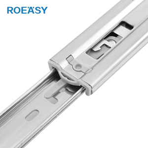 ROEASY Rail <span class=keywords><strong>de</strong></span> tiroir télescopique Guides <span class=keywords><strong>de</strong></span> glissière Fabricants <span class=keywords><strong>pour</strong></span> armoire <span class=keywords><strong>de</strong></span> <span class=keywords><strong>placard</strong></span> Montage <span class=keywords><strong>de</strong></span> <span class=keywords><strong>porte</strong></span> d'armoire Tiroir d'armoire Rails <span class=keywords><strong>de</strong></span> glissière Zinc - Product Image 4