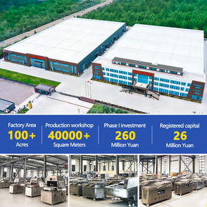 Macchina imballatrice completamente automatica per sigillatura di vassoi e frutti di mare piatti prematti macchina per sigillare vassoio continuo per prodotti a base di carne - Product Image 3