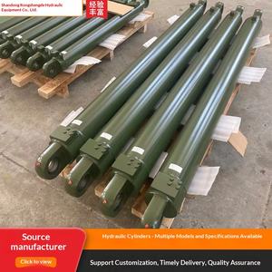 Vérin hydraulique bidirectionnel résistant aux hautes températures, type presse à double oreille, <span class=keywords><strong>200</strong></span> tonnes, type à bride avant, pour applications industrielles lourdes - Product Image 3