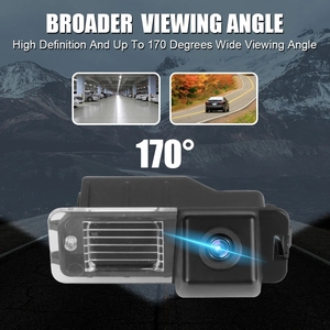 12V telecamera posteriore auto PDC Parktronic retromarcia visione notturna accessori angolo 170 per VW POLO Golf 4 Passat <span class=keywords><strong>B7</strong></span> CC <span class=keywords><strong>Volkswagen</strong></span> - Product Image 3
