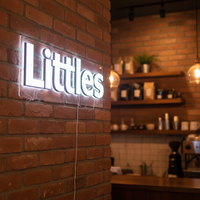 Letras de Canal LED de Neón para Pared Exterior/Interior, Letrero Luminoso 3D, Letrero para Empresa, Letrero para Tienda de Cigarrillos