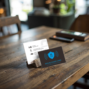 Rfid & NFC chặn nhôm kiểm soát truy cập thẻ PVC không tiếp xúc thẻ tín dụng chặn chống trộm tính năng cung cấp thẻ Nhà cung cấp - Product Image 6