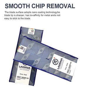 VBMT160408-NN LT10 100% plaquettes en carbure d'origine plaquettes de fraise plaquettes de fraisage plaquettes de fraisage - Product Image 4