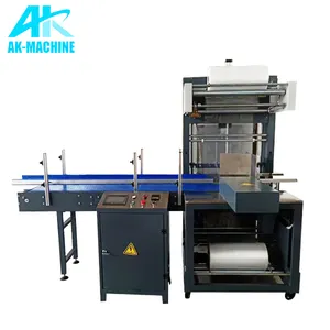 Pet Bottle Shrink Wrapping Machine Fully Automatic Film Heat Shrink Packaging Wrap Machine For Water Bottle