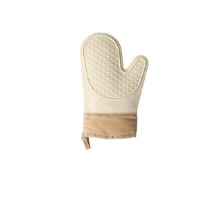 Thickened Silicone <b>Oven</b> Mitt Heat Resistant For <b>Baking</b> Apricot Color Jinhua Origin Hand Wash Only - Product Image 2