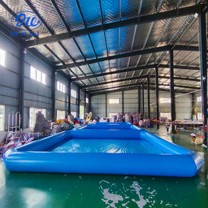 Piscina Familiar Inflable de PVC para Exteriores, con <span class=keywords><strong>Bomba</strong></span> de Agua, Ideal para el Entretenimiento Familiar de Niños, Superventas - Product Image 2