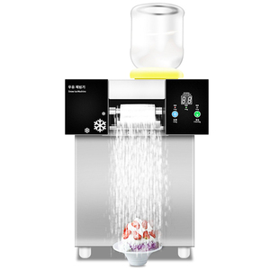 Fabricants de flocons de neige électriques ME QDMECH, machine à glace au lait rapide, machine à glace en flocons commerciale, broyeur de glace en flocons - Product Image 2