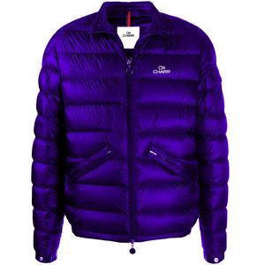 Gilet d'hiver en polyester matelassé noir à manches longues, coupe-vent, respirant, décontracté, broderie, vente en gros - Product Image 3