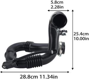 Manguera de Aire para Intercooler Turbo para RENAULT Trafic II Primastar Vivaro 2.0DCi OEM #   GM93864697 8201068612 1657800Q0A - Product Image 2