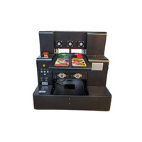 Ensemble complet d'imprimante UV DTF Imprimante A4 UV à plat avec vernis pour étui de téléphone, bouteille, verre, autocollant en métal AB film automatique