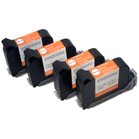 Impresora de mano de inyección de tinta con cartuchos de tinta de secado rápido Máquina de impresión de inyección de tinta de codificación digital de fecha Máquina de impresión TIJ de 12,7mm