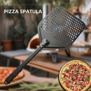 Juego <span class=keywords><strong>de</strong></span> Herramientas para Hornear con Diseño Fabuloso: Pala para Pizza, Espátula para Voltear y Cortar Pizza, Piedra para Pizza <span class=keywords><strong>de</strong></span> Cordierita y Pala <span class=keywords><strong>de</strong></span> Silicona - Product Image 6
