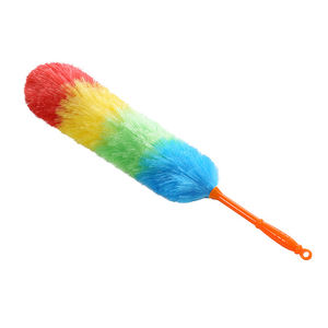 Brosse de dépoussiérage douce pour nettoyage ménager Grand <span class=keywords><strong>plumeau</strong></span> statique <span class=keywords><strong>arc</strong></span>-<span class=keywords><strong>en</strong></span>-<span class=keywords><strong>ciel</strong></span> Nettoyant <span class=keywords><strong>plumeau</strong></span> électrostatique PP - Product Image 2