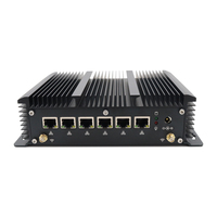 Mini PC de bureau embarqué sans ventilateur In-tel Pentium 5405U, pare-feu, routeur VPN PFsense, serveur industriel, 6 ports LAN, mini ordinateur