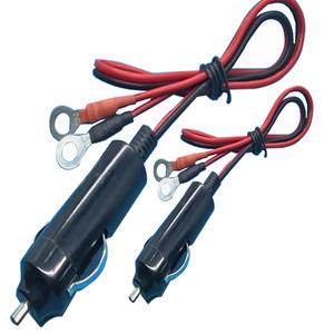 O-ring Automotive Wiring Harness 50mm 2pins Car Cigarette Lighter Connection Wire Terminal Wire - Product Image 1