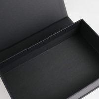 Boîte d'emballage magnétique rigide en carton recyclable sur mesure, boîte cadeau pliante de luxe avec couvercle magnétique