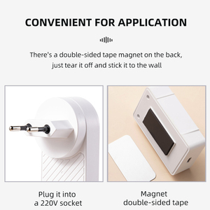 HC Wireless Long-distance Doorbell Model 805 untuk Penggunaan di Rumah Panggilan Satu Tombol untuk Lansia Instalasi Mudah Beragam Warna-warni - Product Image 6