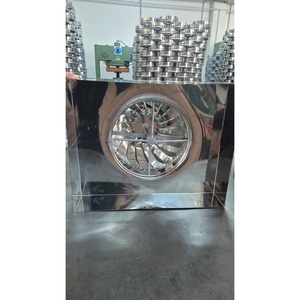 ARTIGIAN RUSSO Capot de cheminée carré à évent, en acier inoxydable 304, certifié KIWA, design industriel, autoportant, fabriqué en Italie, pour cheminée - Product Image 4