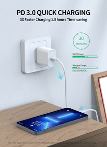 澳大利亚新充电器20W GaN Tech PD AU标准SAA适配器Type-c端口快速便携式充电器，带手机AU插头 - Product Image 4