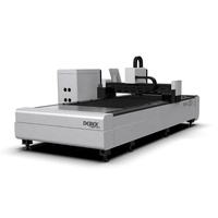 Machine de découpe laser à fibre Derek 3015 haute précision 1500W/3000W/6000W avec commande CNC 3 axes et refroidissement par eau pour tôles métalliques