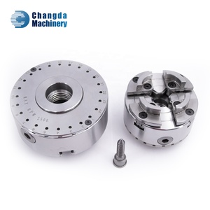 Máy công cụ 4 hàm mâm cặp kp96 kp70 tự định tâm Chuck với 1 ''-8 M33 chủ đề gỗ làm việc tiện mâm cặp - Product Image 4