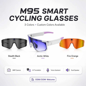 Nouvelles Lunettes Intelligentes 2026 pour le Sport, le Cyclisme, la Course à Pied, avec Caméra HD 800W, Enregistrement Vidéo, <span class=keywords><strong>Traduction</strong></span> et IA - Product Image 4