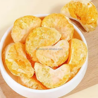 Diskon besar kg oranye Crunch buah beku sehat rasa manis dapat dimakan tanpa pengecer makanan ringan bersertifikat Halal penyimpanan keren