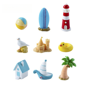 KI Huacui Paysage insulaire, Articles décoratifs DIY pour maison de poupée, Petits ornements de bureau série Océan - Product Image 5