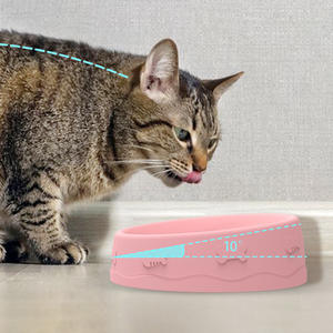 Mangiatoia lenta in Silicone portatile ciotole per cani cibo ciotola per animali domestici <span class=keywords><strong>gatto</strong></span> cane ciotole due in uno - Product Image 4