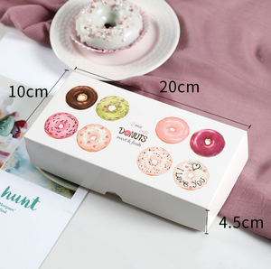 Offre Spéciale Personnalisé Imprimé Logo de Qualité Alimentaire Papier Beignet Gâteau Beignet Boîte De Boulangerie Jetables Emballage Boîte En Carton Recyclable <span class=keywords><strong>Doton</strong></span> - Product Image 5
