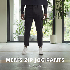 Customized Men's High Quality <b>Canvas</b> <b>Plain</b> Dyed Straight Casual Training Jogging Pants with Drawstring Closure - Product Image 2