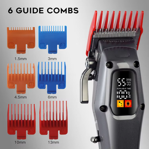 Bán buôn tóc cắt chuyên nghiệp cortadora de pelo với LED hiển thị tốc độ cao 5500 vòng/phút không dây Tóc máy cắt - Product Image 4
