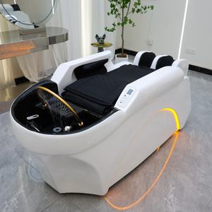 Chaise de lavage de cheveux Zxm Hair Therapy, circulation d'eau, massage complet du corps, lit de lavage de cheveux, spa capillaire - Product Image 6