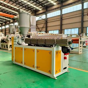 압출기 단일 나사 압출기 <span class=keywords><strong>PVC</strong></span> PE PP 프로파일 압출기 자동 파이프 압출기 재고 공급 건설 제조 공장 - Product Image 4