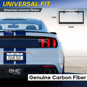 Bán buôn đen sợi Carbon USA Kích thước tấm giấy phép khung tùy chỉnh tấm giấy phép chủ - Product Image 6