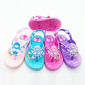 Sommer 2021 Neueste Mode Süßes Design Flip-Flops Kleinkind Mädchen Sandalen - Product Image 2