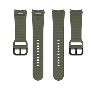 Correa de silicona con patrón ondulado de ajuste rápido para Samsung <span class=keywords><strong>Watch5</strong></span>/6/7 correa de silicona con botón pulsador para <span class=keywords><strong>Galaxy</strong></span> <span class=keywords><strong>Watch5</strong></span> <span class=keywords><strong>pro</strong></span> correa de silicona - Product Image 3