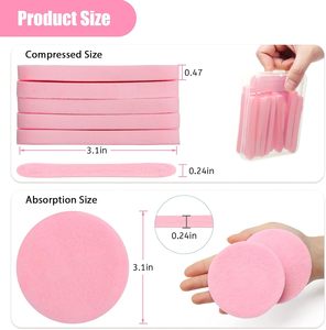 Compressed Facial <b>Sponge</b> Round Facial <b>Sponge</b> for Estheticians Face <b>Sponges</b> for Cleansing - Product Image 6