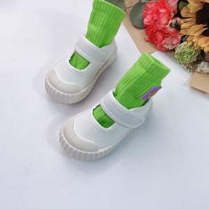 Unisex 2024 primavera otoño nueva llegada bebé niña Zapatillas de lona niños zapatos planos informales <span class=keywords><strong>alpargatas</strong></span> transpirables para niños para otoño - Product Image 6