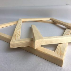 Casa di legno nella decorazione della parete della foresta mini stile di vita moderna arte tela pittura naturale 40*60 cm per soggiorno e hotel - Product Image 6