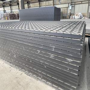 HDPEヘビーデューティロードマット4x8ftプラスチックロードプレート良好なトラックショベル溶液ゴムシートカスタムカッティングサービス - Product Image 3