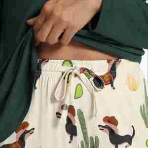 Vêtements de détente pour femmes, vêtements de nuit en tissu de bambou écologique personnalisés pour femmes, manches longues, pyjamas pour femmes, pyjamas personnalisés - Product Image 3