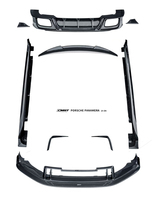 Pour Porsche Panamera 976 Aileron arrière Spoiler Aile en fibre de carbone sèche Kits de carrosserie Modification Accessoires Style CMST Produit authentique
