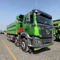 Camion à benne basculante d'occasion en bon état, année 2019, Delong M3000S 8x4, moteur WeiChai