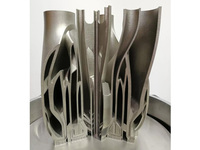 Service d'impression 3D sur mesure en métal SLM, insert de moule en acier MS1 avec canaux de refroidissement conformes