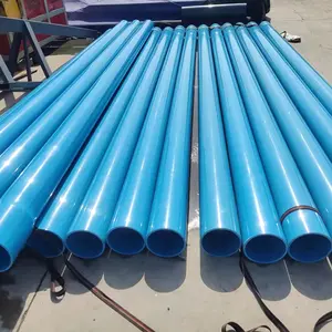 JS Dn110 DN125 threaded pvc pipes for water drilling