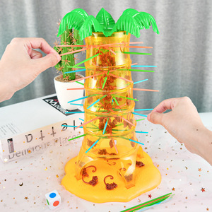 Jeu de bureau interactif Somersault Monkey Tree Climbing Toy Puzzle éducatif pour les batailles multijoueurs de bébé - Product Image 2