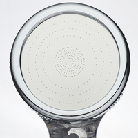 Pommeau de douche moderne portatif avec filtre ionique détachable, accessoires de robinetterie de salle de bain en plastique ABS, fonction de massage